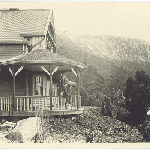Cover image for Photograph - Springs Hotel, Mt Wellington - c 1920s