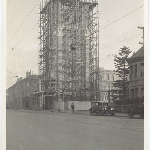 Cover image for Photograph - Hobart - St Davids - construction of tower - c 1930s