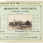 Cover image for Photograph - Horton College (Photographer - Anson Brothers)