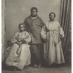 Cover image for Photograph - Tasmanian Aboriginals, TRUCANNINI, LANNE, William, CLARKE, Bessy