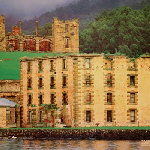Cover image for Photograph - Port Arthur - Penitentiary - from bay