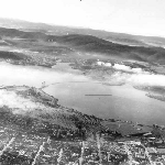 Cover image for Photograph - Aerial views of Hobart.