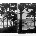 Cover image for Photograph - Port Arthur showing Penitentiary & other buildings - stereoscope