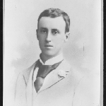 Cover image for Photograph - portrait -  inscribed 'Mr G. Newman'