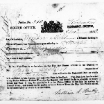 Cover image for Photograph - Convict Pass for Richard Mills, Richmond (front)