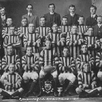 Cover image for Photograph - Rialanna Football Club, Champions 1911 - group portrait by Beattie
