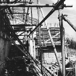 Cover image for Photograph - Tasmanian College of Advanced Education, Mt Nelson (now site of Hobart College) - construction of the site