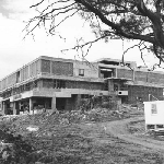 Cover image for Photograph - Tasmanian College of Advanced Education - Inspection of the Construction Site (photograph by Pat Black)