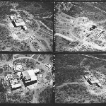 Cover image for Photograph - Tasmanian College of Advanced Education - Aerial views (four views on one proof sheet) Photographer Vern Reid