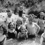 Cover image for Photograph - Dover School Picnic - children at the beach (some children identified) - close view