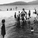 Cover image for Photograph - Dover School Picnic - children on the beach