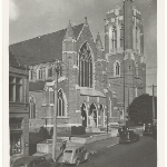 Cover image for Photograph - Hobart-St Davids Cathedral and corner of Chambers-Murray Street.