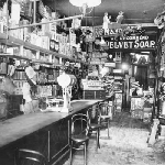 Cover image for Photograph - Interior of Lester Brothes - grocers , Liverpool Street, Hobart.