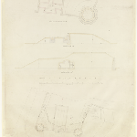 Cover image for Plan-Albert Battery, Hobart, proposed alterations. Architect, Richard Warren, Capt.R.E. & Brigade Major.