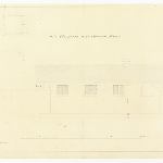 Cover image for Plan-Watch House, Launceston-side along Cameron Street. Architect, W.P.Kay Public Works Office.