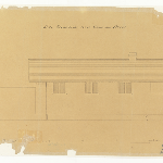 Cover image for Plan-Watch House, Launceston-side along Cameron Street. Architect, W.P Kay Public Works Office.