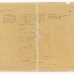 Cover image for Plan-Watch House, Launceston-building & fence. Architect, W.P.Kay Public Works Office.