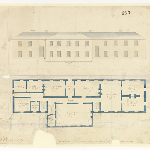 Cover image for Plan-Government House,Hobart, with new additions. Architect J.E.Addison.