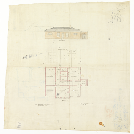 Cover image for Plan -  Franklin - Watch-house and Police Office