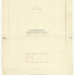 Cover image for Plan - Georges Bay and Georges River - military barracks ND