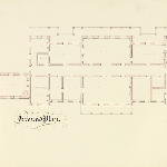 Cover image for Plan-Government House, Macquarie Street Hobart-Ground Floor.Architect,David Lambe.