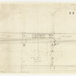Cover image for Plan-Government House, Macquarie Street Hobart-Gallery front,Ballroom. Architect W.P.Kay