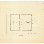 Cover image for Plan - Maria Island - Plans, Sections and Elevations of Chaplains residence
