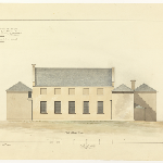 Cover image for Plan - New Norfolk - Conversion of parsonage house to school - additional buildings (J. Lee Archer)