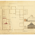 Cover image for Plan - New Norfolk - Gaol - alterations and additions