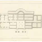 Cover image for Plan-Government House,Pavilion Point, Domain,Hobart-Basement.Architect J.Lee Archer
