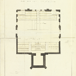 Cover image for Plan - New Town - St Johns Church - alteration of pews - ground plan - Architect W P Kay