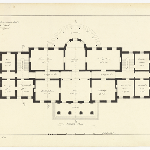 Cover image for Plan-Government House,Hobart, Pavilion Point, Ground/entrance floor.Architect, J Lee Archer.