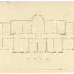 Cover image for Plan-Government House,Hobart-Pavilion Point,ground/entrance floor. Architect J Lee Archer.
