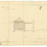 Cover image for Plan - Oatlands - Gaol - condemned cells