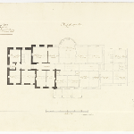 Cover image for Plan-Government House,Hobart-Pavilion Point-first floor.Architect,John Lee Archer.