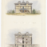 Cover image for Plan-Government House,Hobart-Pavilion Point.Architect John Lee-Archer.