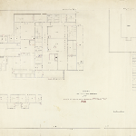 Cover image for Plan - Ross - Penitentiary buildings (Probation station) - plans to convert to reformatory