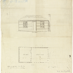 Cover image for Plan - Huon Track, Snug, North West Bay - Sketch plan of proposed Constables huts