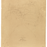 Cover image for Plan - Tasman Peninsula - Port Arthur convict settlement - traced from old drawing