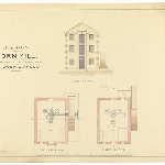 Cover image for Plan - Tasman Peninsula - Corn Mill proposed to be built at Port Arthur