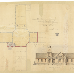 Cover image for Plan - Tasman Peninsula - Port Arthur (Carnarvon) suggested remodelling of Town Hall buildings (George Fagg)