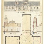 Cover image for Plan - Tasman Peninsula - Port Arthur (Carnarvon) - restoration and alteration to Town Hall buildings (George Fagg)