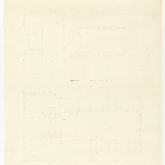 Cover image for Plan-Government House,Hobart,Domain-Ground & upper floors-east wing. Architect J.Blackburn.