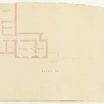 Cover image for Plan-Government House,Hobart, Domain-basement (part only-torn).Architect, J.Blackburn.