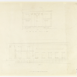 Cover image for Plan-Government House,Hobart,Domain-east wing,south & east fronts. Architect, J.Blackburn.