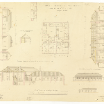 Cover image for Plan - Norfolk Island - Government House - plans sections and elevations - H W Lugard