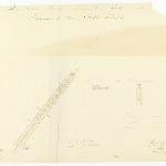 Cover image for Plan - Norfolk Island - Settlement - Proposed tram road - plan section and elevation - Thomas Seller