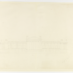 Cover image for Plan-Government House,Hobart,Domain-facade (rear?).Architect J.Blackburn.