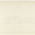 Cover image for Plan-Government House,Hobart,Domain-side facade.Architect J.Blackburn.