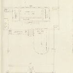 Cover image for Plan - Tasman Peninsula - Military Barracks, Port Arthur, copies from earlier drawings of 1853